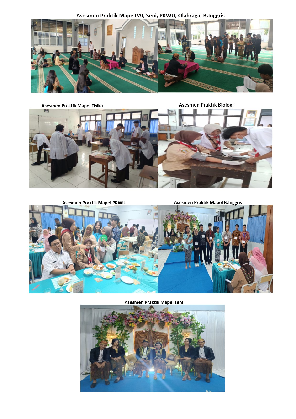 KEGIATAN ASESMEN PRAKTIK KELAS 12 TAHUN 2024